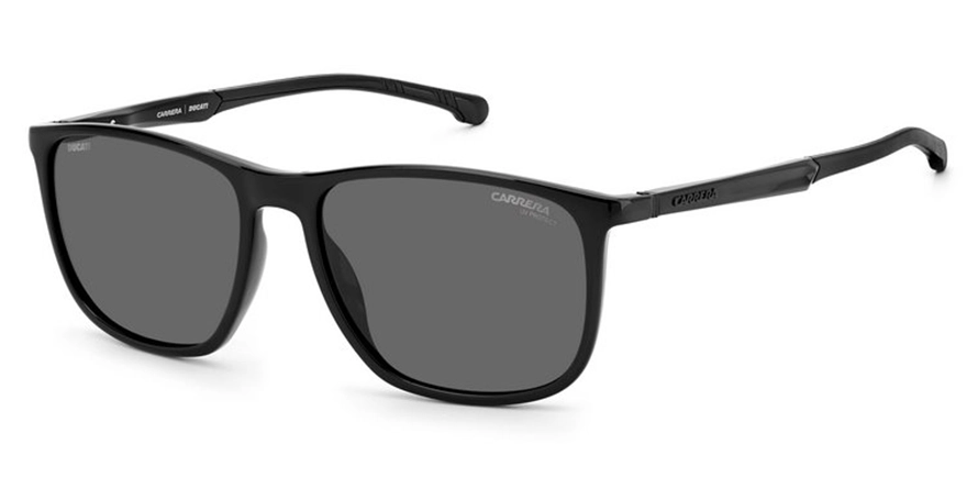 משקפי שמש קאררה יוניסקס Carrera Ducati 004/S מבריק, שחור מרובעות