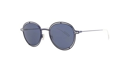 משקפי שמש כריסטיאן דיור יוניסקס DIOR HOMME 0210s כהה, כחול עגולות
