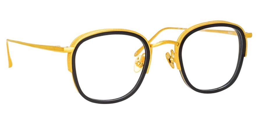 משקפי ראיה לינדה פארו יוניסקס Aldrin LFL/1116 זהב, שחור עגולות