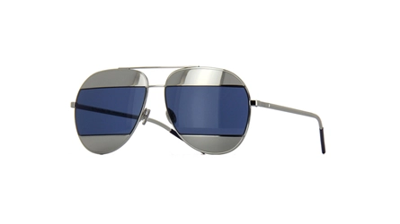 משקפי שמש כריסטיאן דיור יוניסקס Dior SPLIT כסף עגולות