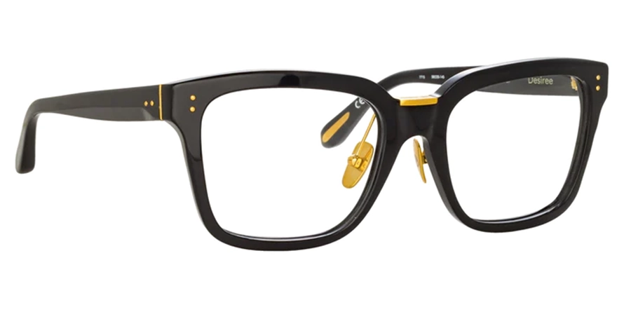 משקפי ראיה לינדה פארו יוניסקס Desiree 8094 LFL/1322 מבריק, שחור מרובעות