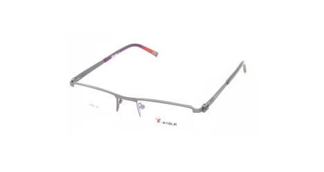 משקפי ראיה איגל לגברים 2006 2006 אפור, כהה מרובעות