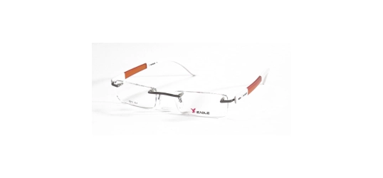 משקפי ראיה איגל יוניסקס 2011 אדום, לבן מרובעות