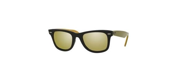 משקפי שמש רייבן יוניסקס WAYFARER RB 2140 שחור, ירוק מרובעות