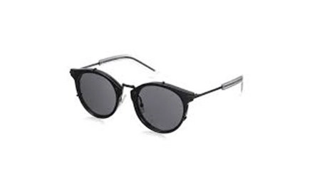 משקפי שמש כריסטיאן דיור יוניסקס DIOR 0196 שחור עגולות
