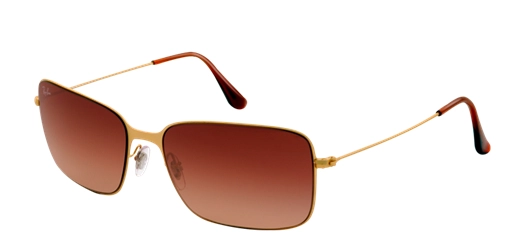 משקפי שמש רייבן יוניסקס RB 3514 זהב אובאליות