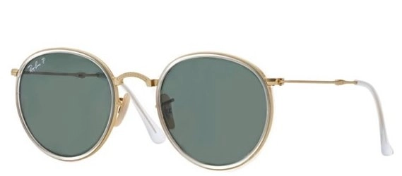 משקפי שמש רייבן יוניסקס RB 3517 זהב, כסף עגולות