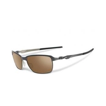 משקפי שמש אוקלי לגברים TINFOIL OO4083 שחור מלבניות