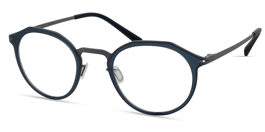 משקפי ראיה מודו יוניסקס 4086F אפור, כחול, מט עגולות