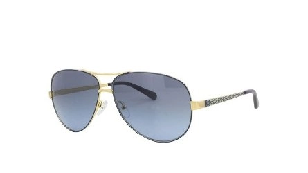 משקפי שמש טורי ברץ' יוניסקס TY 6035 זהב, שחור טייסים