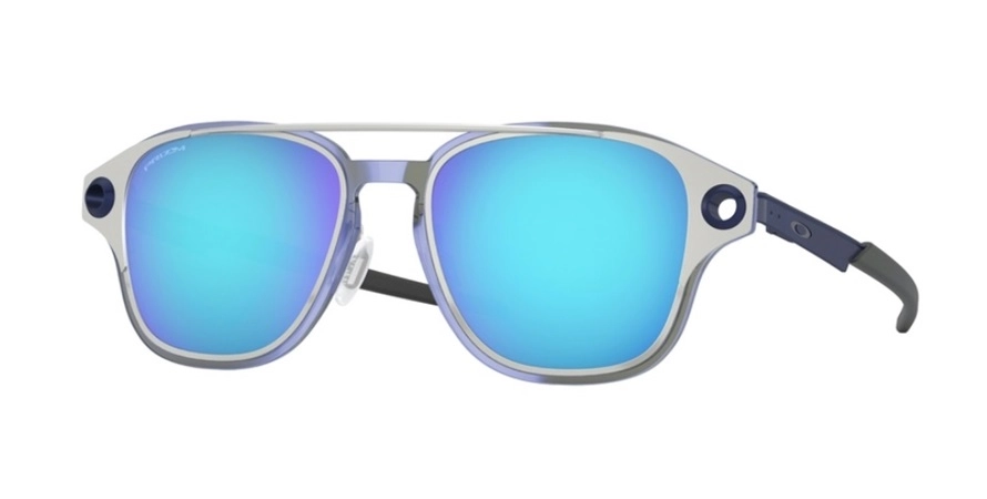 משקפי שמש אוקלי יוניסקס COLDFUSE OO6042 כסף מרובעות