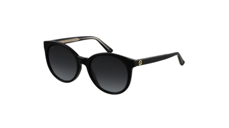 משקפי שמש גוצ'י לנשים GG3820S שחור עגולות