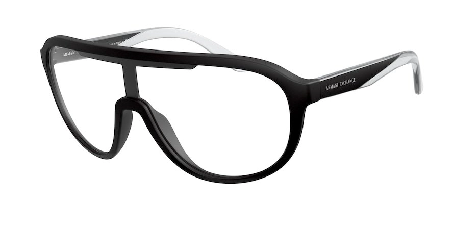משקפי שמש ארמני אקסצ'יינג לגברים AX4099S שחור מלבניות