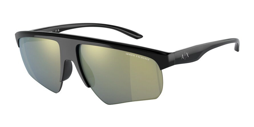 משקפי שמש ארמני אקסצ'יינג לגברים AX4123S שחור מלבניות