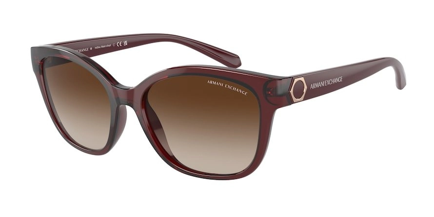 משקפי שמש ארמני אקסצ'יינג לנשים AX4127S אדום חתולי