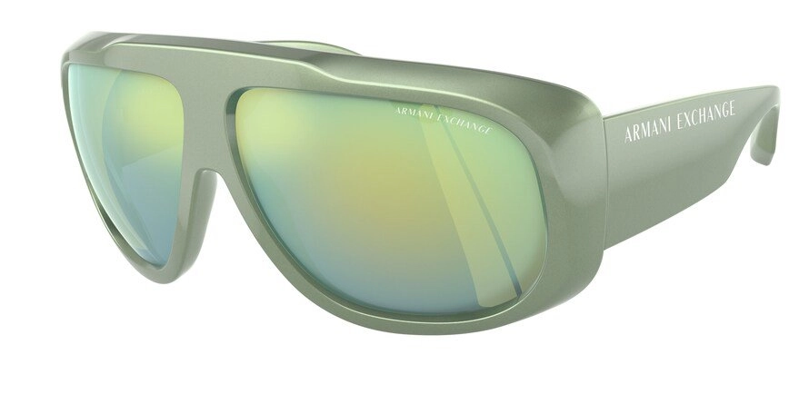 משקפי שמש ארמני אקסצ'יינג לגברים AX4143SU ירוק טייסים