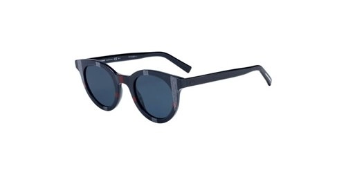 משקפי שמש כריסטיאן דיור יוניסקס BLACKTIE BLACKTIE 218s כהה, כחול, מבריק, שחור עגולות