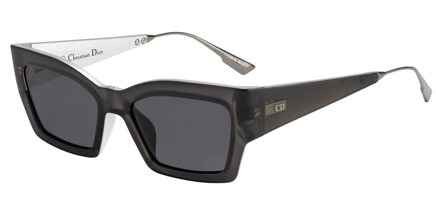 משקפי שמש כריסטיאן דיור יוניסקס CatStyleDior2 אפור, כסף אובאליות, חתולי