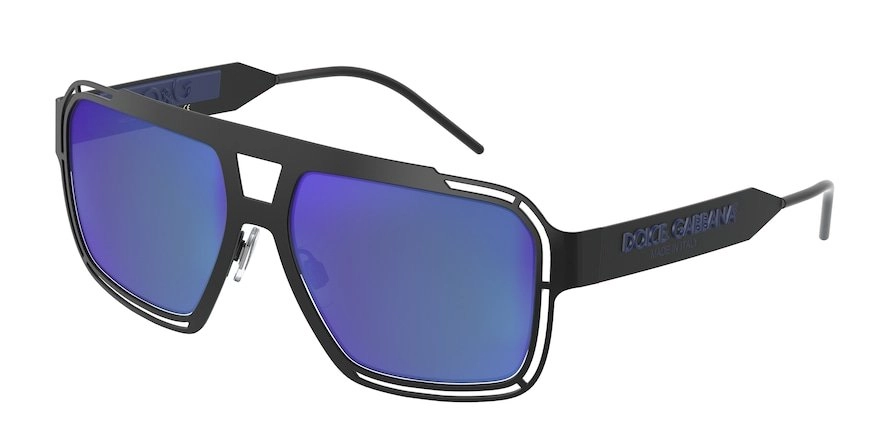 משקפי שמש דולצ'ה גבנה לגברים DG2270 שחור מרובעות