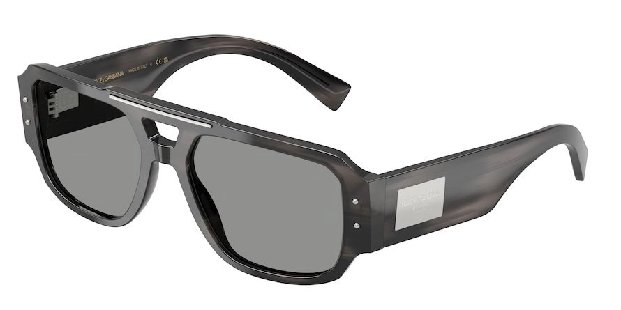 משקפי שמש דולצ'ה גבנה לגברים DG 4482 אפור טייסים