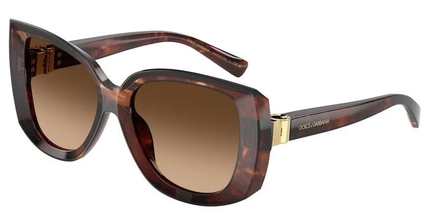 משקפי שמש דולצ'ה גבנה לנשים DG 4495 אדום מרובעות