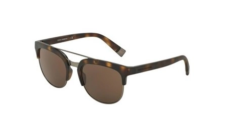 משקפי שמש דולצ'ה גבנה לגברים DG 6103 מנומר מרובעות