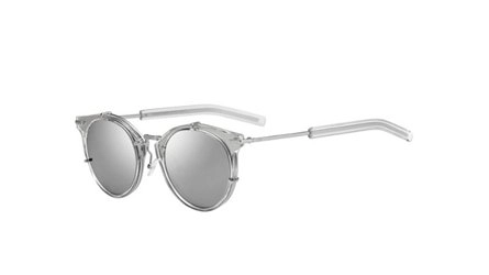 משקפי שמש כריסטיאן דיור יוניסקס DIOR 0196 שקוף עגולות