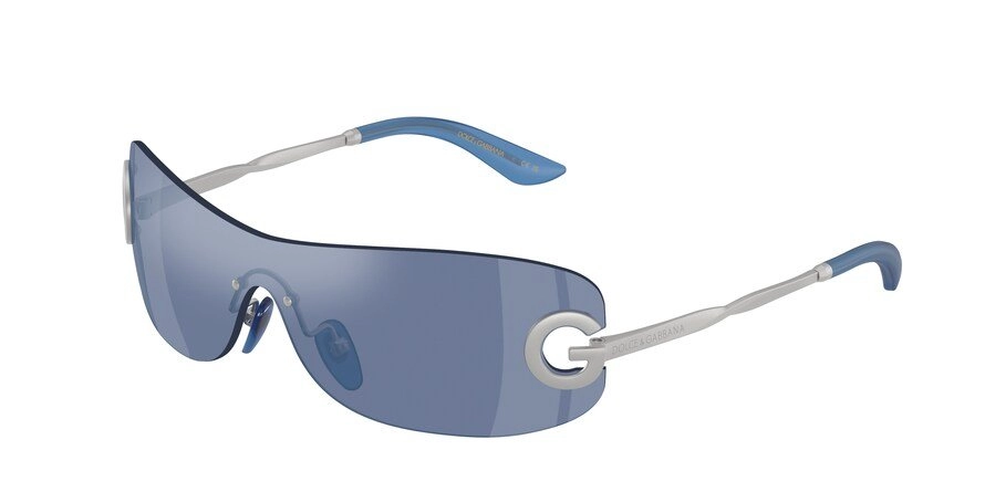 משקפי ילדים שמש דולצ'ה גבנה יוניסקס DX 2001 כסף מלבניות