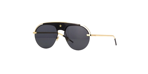 משקפי שמש כריסטיאן דיור יוניסקס DIO(R)EVOLUTION זהב, שחור עגולות