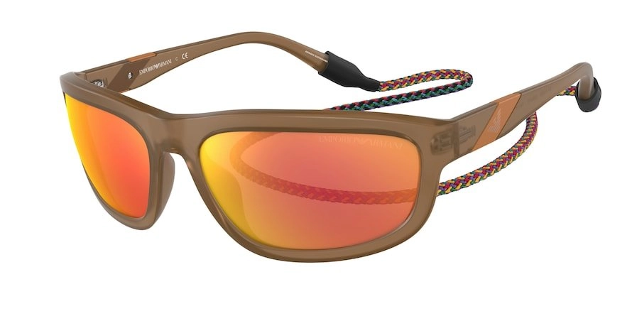 משקפי שמש אימפוריו ארמני לגברים EA 4183U חום מלבניות