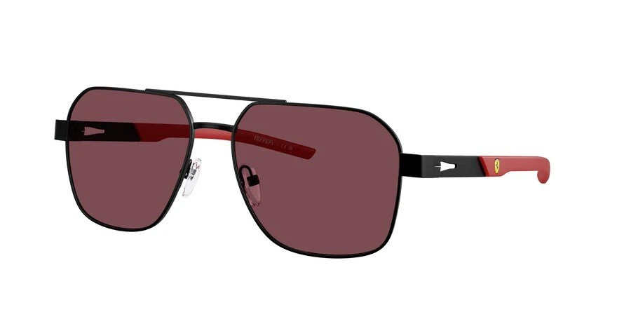 משקפי שמש סקודריה פרארי לגברים FZ5003 שחור מרובעות