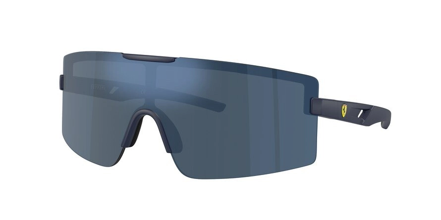 משקפי שמש סקודריה פרארי לגברים FZ6008U כחול מלבניות