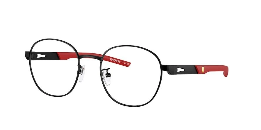 משקפי ראיה סקודריה פרארי FZ7011D שחור עגולות