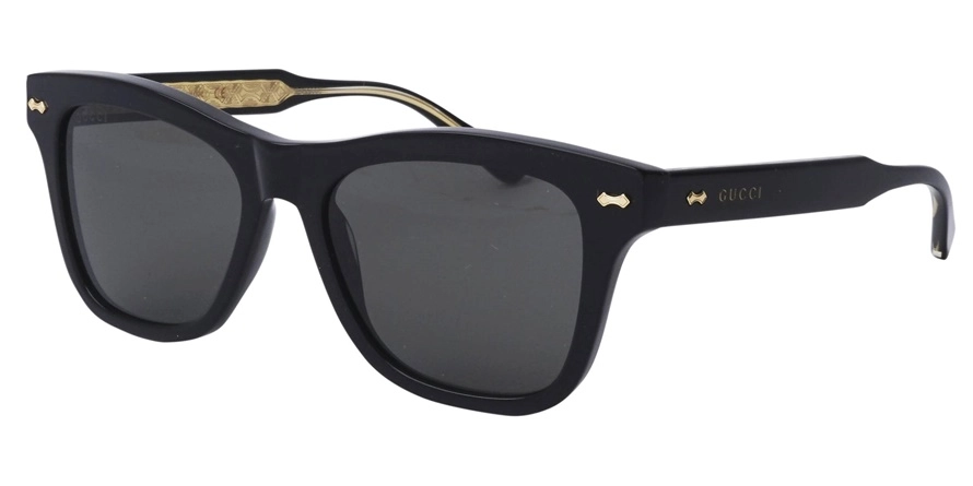 משקפי שמש גוצ'י יוניסקס GG0910S זהב, שחור עגולות