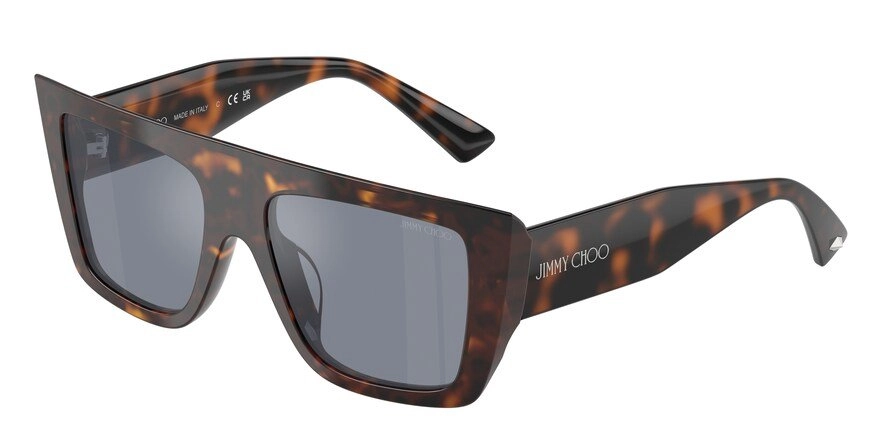 משקפי שמש ג'ימי צ'ו לנשים JC5026U מנומר מלבניות