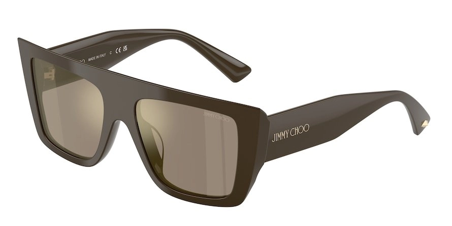 משקפי שמש ג'ימי צ'ו לנשים JC5026U ירוק מלבניות