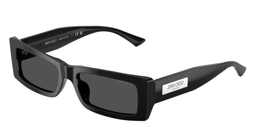משקפי שמש ג'ימי צ'ו לנשים JC5040U שחור מלבניות