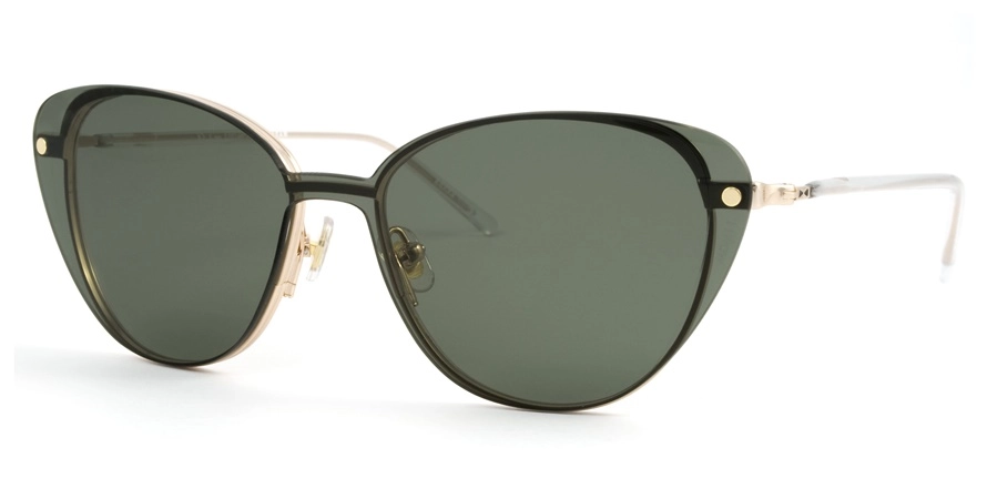 משקפי ראיה סנוב מילאנו יוניסקס MADAMA זהב, שקוף חתולי, עגולות