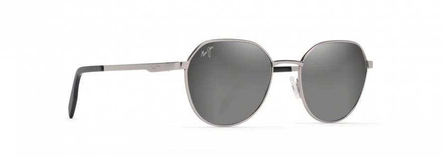 משקפי שמש מאווי ג'ים יוניסקס Hukilau 845 אפור עגולות