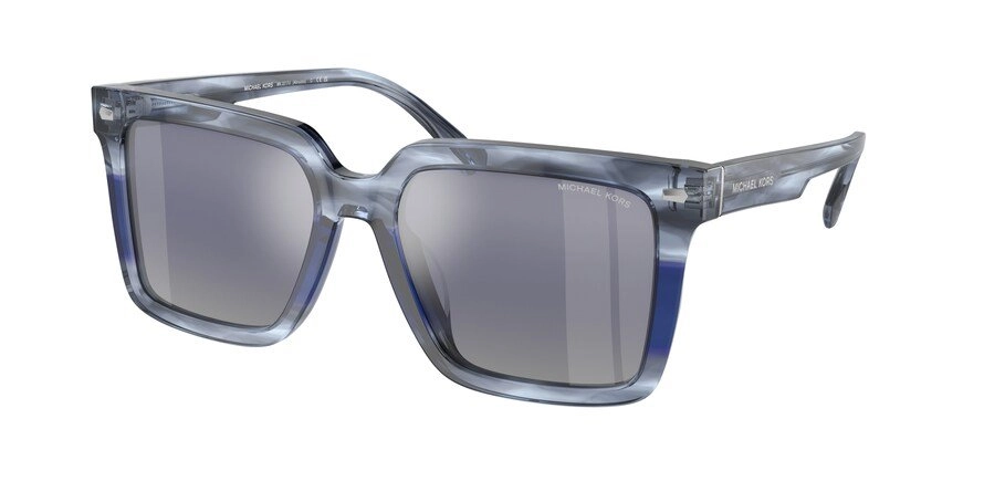 משקפי שמש מייקל קורס לגברים ABRUZZO MK 2217U כחול מרובעות