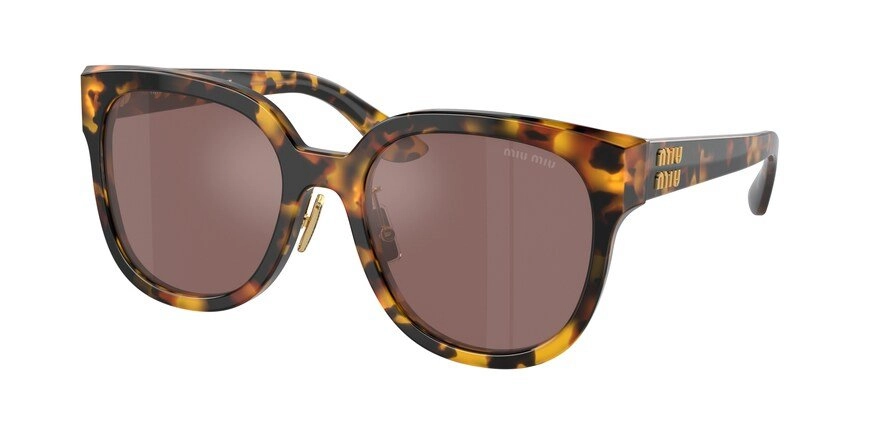 משקפי שמש מיו מיו לנשים SMU 01Z מנומר מרובעות