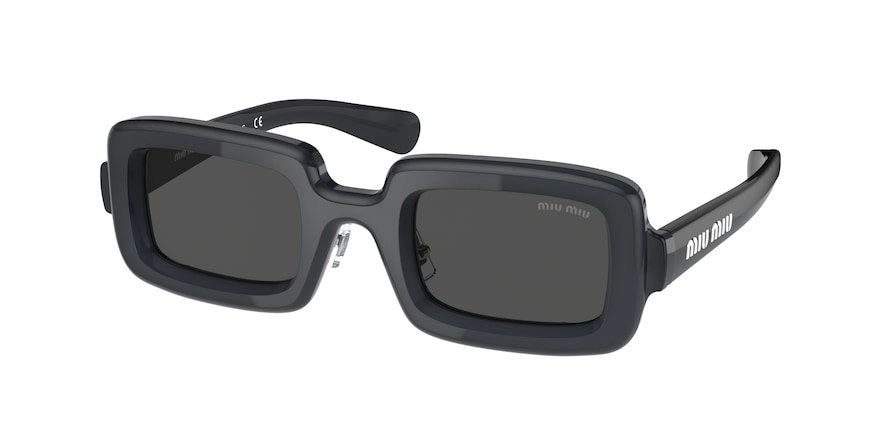 משקפי שמש מיו מיו לנשים SMU 09X אפור מלבניות