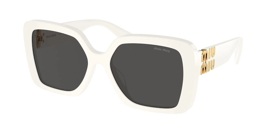 משקפי שמש מיו מיו לנשים SMU 10Y לבן מיוחד