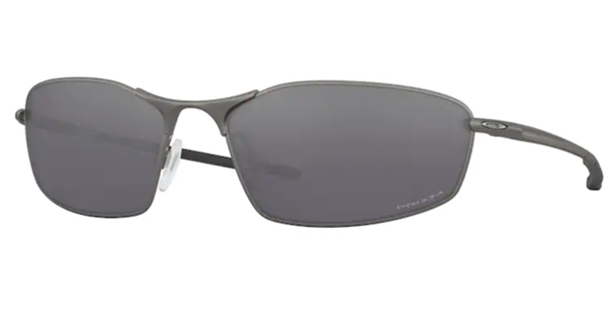 משקפי שמש אוקלי לגברים WHISKER OO4141 שחור אובאליות