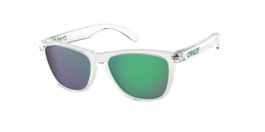 משקפי שמש אוקלי לגברים FROGSKINS OO9013 שקוף מרובעות