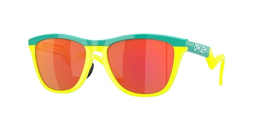 משקפי שמש אוקלי לגברים FROGSKINS HYBRID OO9289 ירוק עגולות