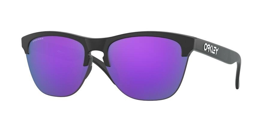 משקפי שמש אוקלי לגברים FROGSKINS LITE OO9374 שחור עגולות