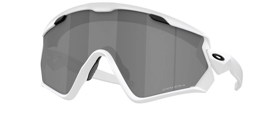 משקפי שמש אוקלי לגברים WIND JACKET 2.0 OO9418 לבן מסכה