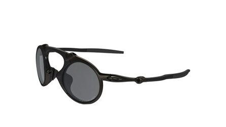 משקפי שמש אוקלי לגברים MADMAN OO6019 אפור עגולות