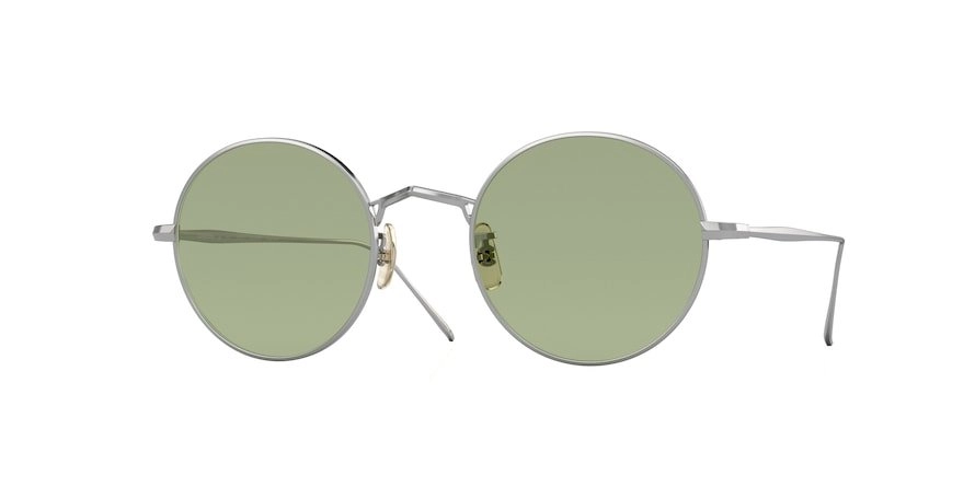 משקפי שמש אוליבר פיפלס יוניסקס G. PONTI-3 OV1293ST כסף עגולות